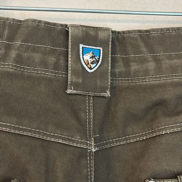 Kuhl Men’s free Rydr heavy duty dark green Relaxed work pants size 36x30 EUC! - Picture 11 of 12